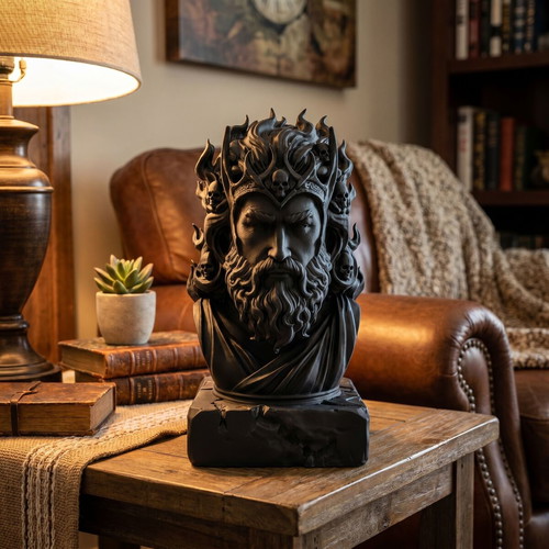 Hades decorative sculpture new, 12cm by 22cm height