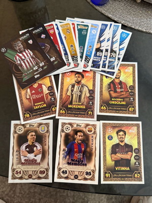 Topps Match Attax 18 cards new