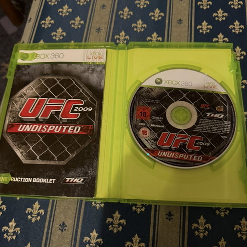 UFC 2009 Xbox 360 game used, good condition