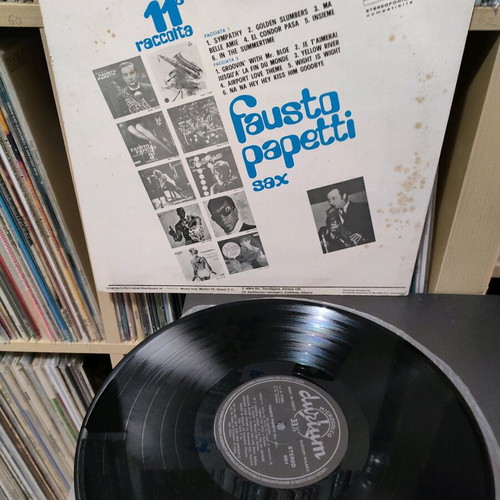 Fausto Papetti 11 raccolta vinyl used, jazz