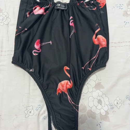 Chic Mess one size black swimsuit used