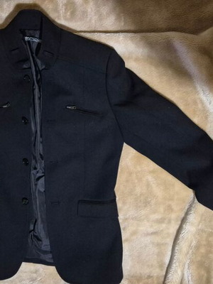 Men's jacket medium black new