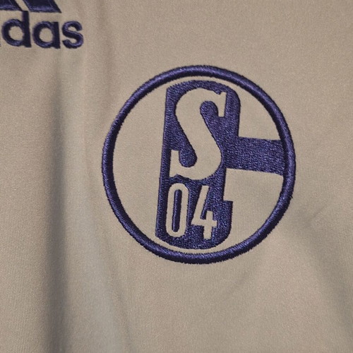 Schalke 04 goalkeeper soccer jersey Adidas used, size S