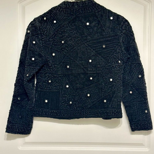 Mango denim jacket like new with mirrors