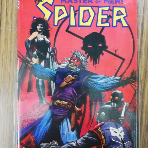 The Spider comic used, Eclipse Comics