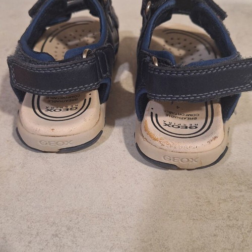 Geox sandals size 24 used, blue