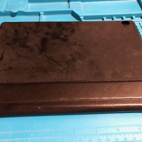 Lenovo TB-X505F tablet used with leather case spare parts