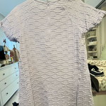 Lilac dress Benetton like new, comfortable A-line style, short sleeves