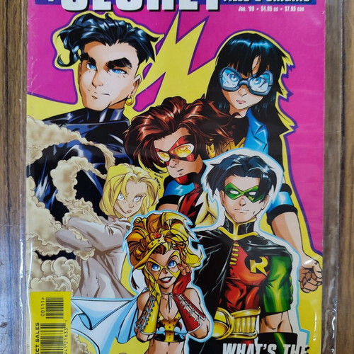 Young Justice: Secret Files comic used, English