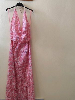 Poeta women's dress new, maxi with Indian tribal design