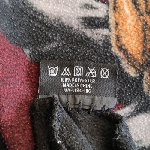 Pirates of the Caribbean fleece blanket used, Disney
