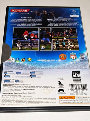 Pro Evolution Soccer 2009 PC new, sealed