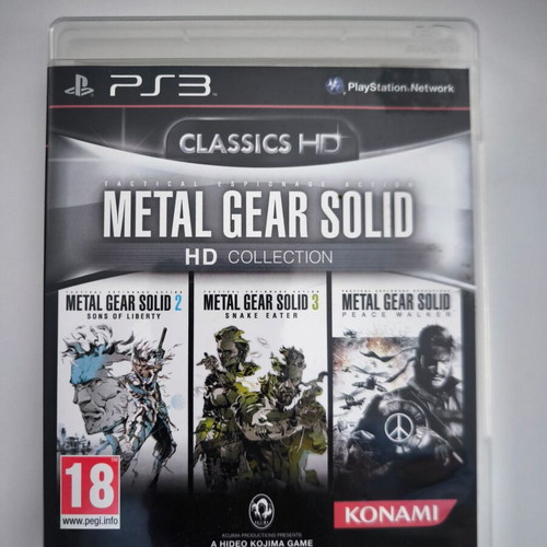 Metal Gear Solid HD Collection PS3 game like new