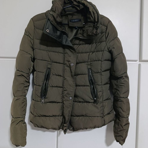 Women's short jacket khaki like new