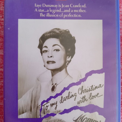 Mommie Dearest DVD used, drama biography with subtitles
