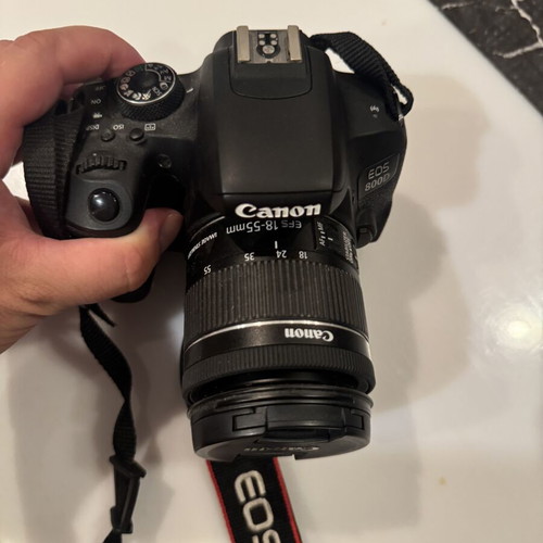 Canon EOS 800D camera like new with 18-55mm and 50mm lenses