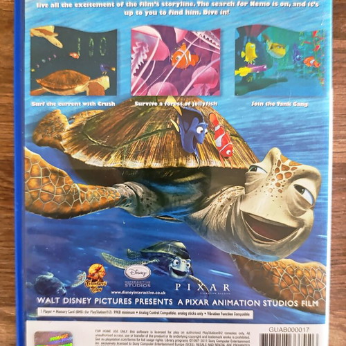 PS2 Game Finding Nemo like new, action