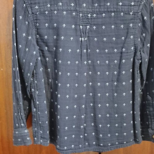 Benetton blue shirt for 4 years like new, size 104 cm