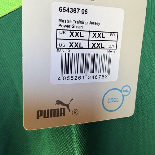 Panathinaikos green sports shirt size XXL with neck defect