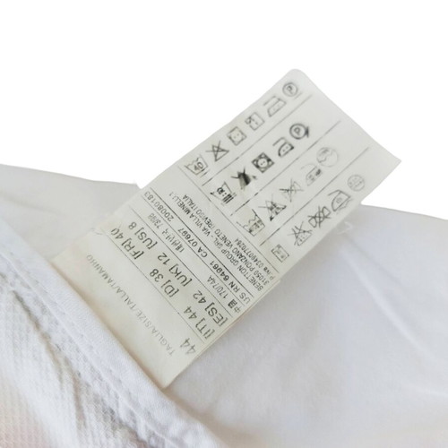 Benetton white bermuda shorts like new, size M-L