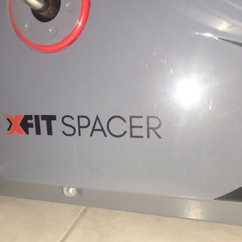 X-fit Spacer Elliptical Machine used, compact size for small spaces