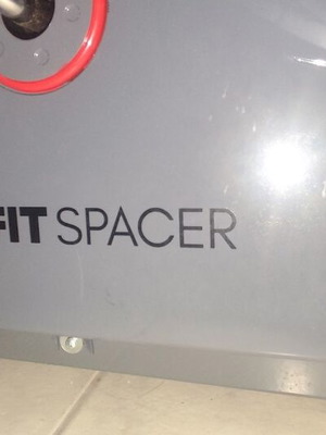 X-fit Spacer Elliptical Machine used, compact size for small spaces