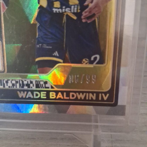 Contenders Euroleague 2025-26 Wade Baldwin IV card numbered 06/99
