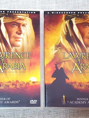 Lawrence Of Arabia DVD μεταχειρισμένο, σε άριστη κατάσταση, 2 τεμάχια