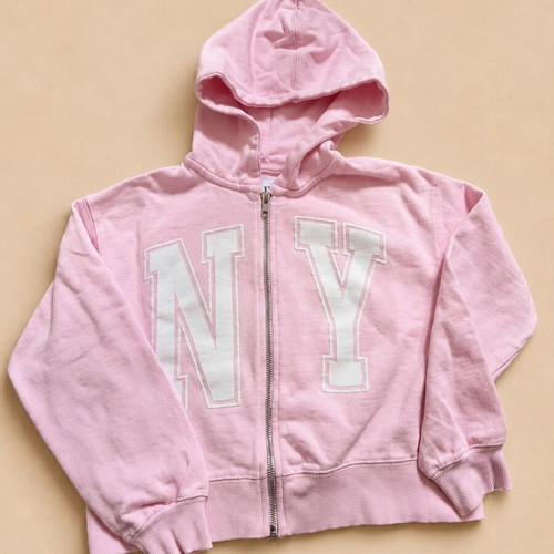 Zara Girls Pink Hoodie Jacket Like New 9-10 Years