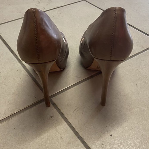 Aldo brown high-heeled pumps size 40 like new
