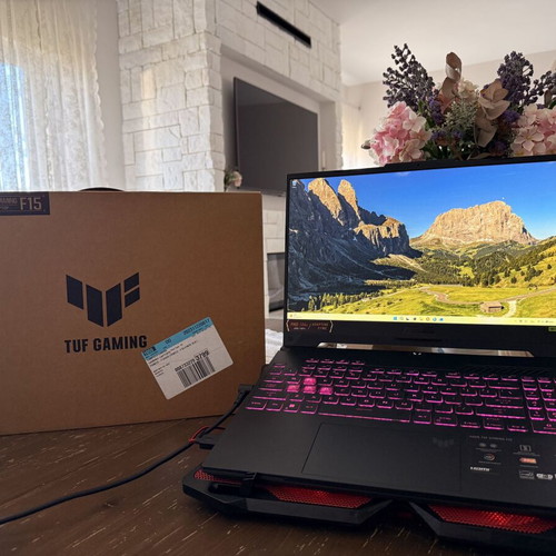 Asus TUF Gaming F15 FX507ZI like new with i7-12700H, 16GB, 2TB SSD, RTX 4070, Windows 11