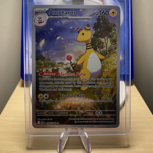Pokémon TCG Ampharos CRI 090/086 new