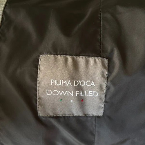 Designer Italian Mabrun Down Winter Jacket like new, with fur and hood