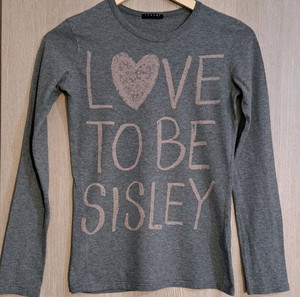 Βαμβακερο μπλουζάκι SISLEY no. small
