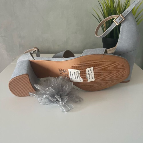 About You blue heels like new, size 41