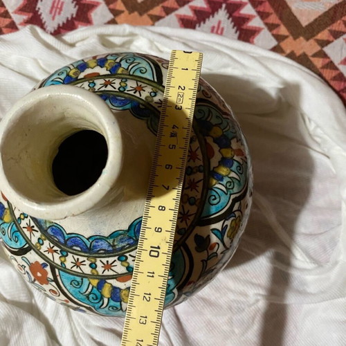 Fantastiko Iznik Vase used, handmade