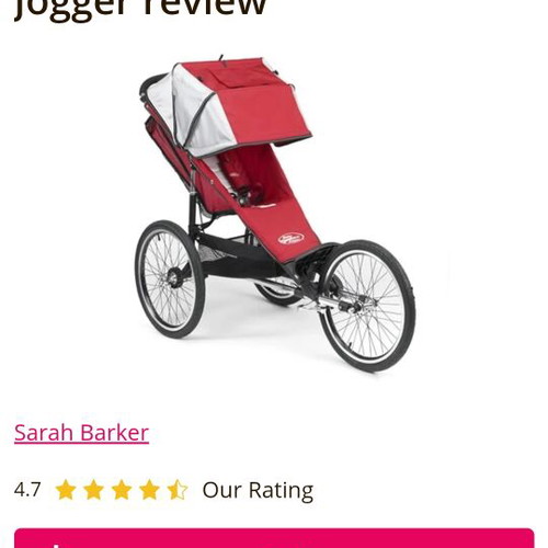 Baby Jogger Performance Jogger stroller new, designed for running
