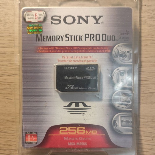 Sony Memory Stick PRO Duo 256MB MagicGate like new