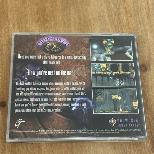 Oddworld: Abe’s Oddysee PC CD used