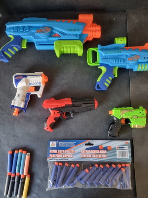Σετ όπλα και σφαίρες Nerf