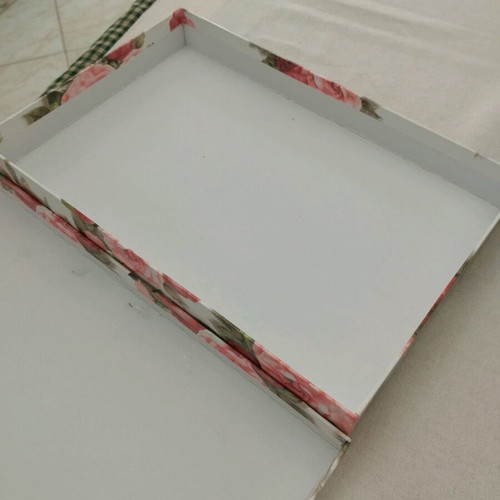 Paper gift box like new, beautiful