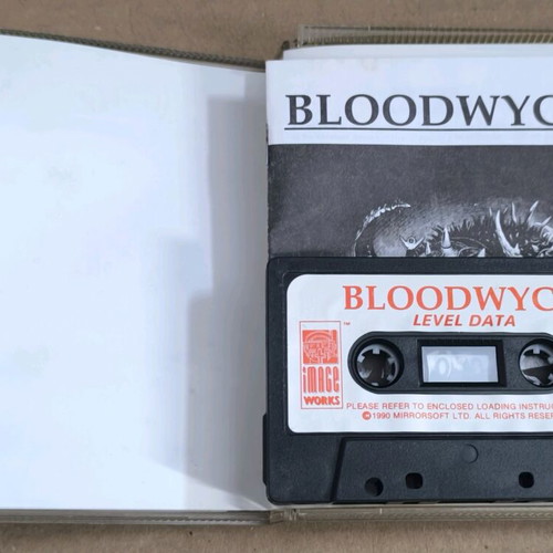 Bloodwych (Image Works) ZX Spectrum cassette used