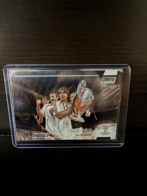 2021-22 Stadium Club Chrome UEFA Champions League Sticker Andrea Pirlo like new