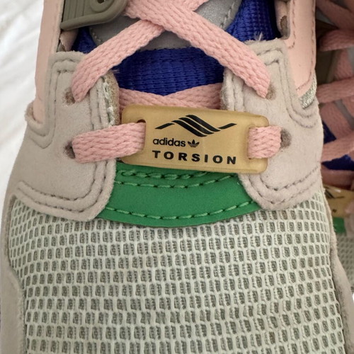 Adidas TORSION ZX8000 athletic shoes like new, size 40, multicolor