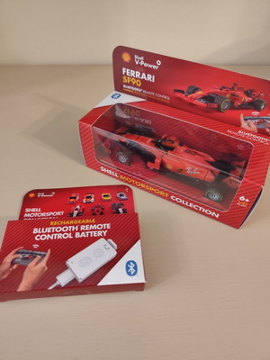 Shell Motorsport F1 Ferrari SF90 1:41 with Bluetooth remote control battery