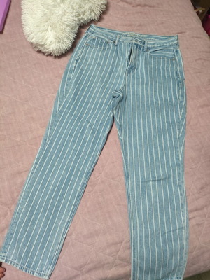 American Eagle jeans used, size L 40 12, blue