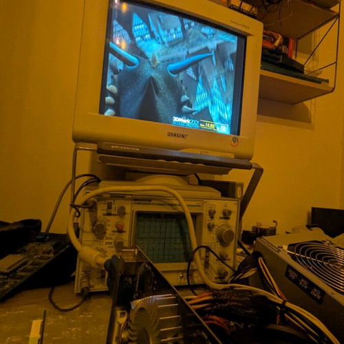 GeForce 7300GT 256MB AGP used graphics card for WinXP