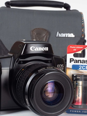 Canon EOS 1000N 35mm Film SLR Camera with 35-80 Canon Lens used