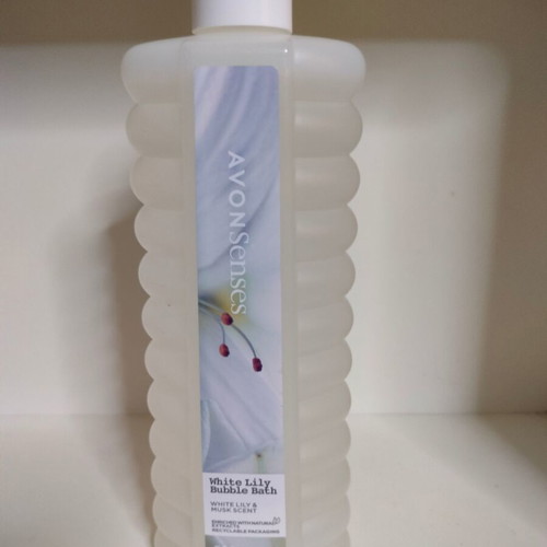 White Lily Bubble Bath 500ml new