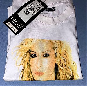 Αννα Βίσση συλλεκτική Official μπλούζα από τη Eurovision 2006 μέγεθος 6 - καινούρια με το επίσημο Eurovision ταμπελάκι Αριθμημένη
